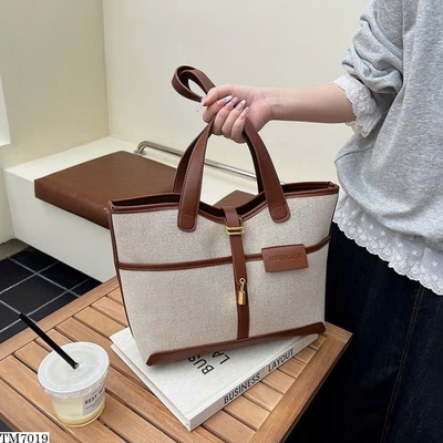 TM7019 TÚI TOTE FORM LỚN MIX DA