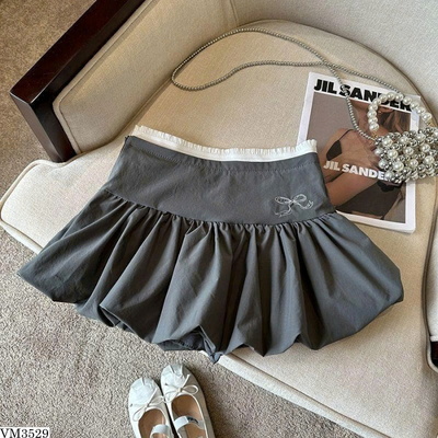 VM3529 CHÂN VÁY PHỒNG XẾP LY CẠP CAO