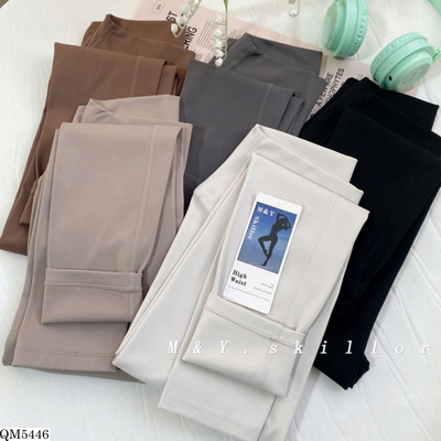 QM5446 QUẦN LEGGING TẬP CẠP CAO KIỂU LULU