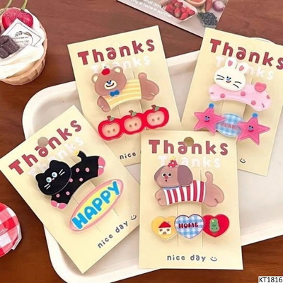 KT1816 SET 8C KẸP TÓC CHO BÉ