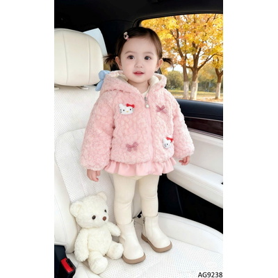 AG9238 ÁO KHOÁC HELLO KITTY CHO BÉ
