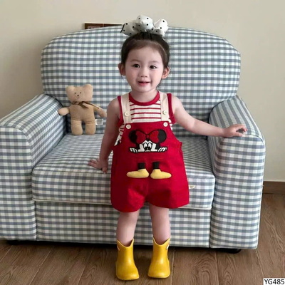 YG485 SET ÁO SÁT NÁCH MIX YẾM CHO BÉ