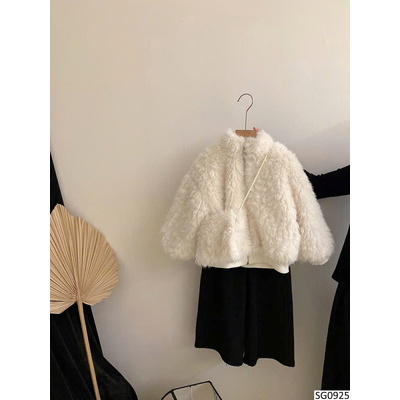 SG0925 SET ÁO KHOÁC LÔNG KÈM TÚI MIX QUẦN VẠT