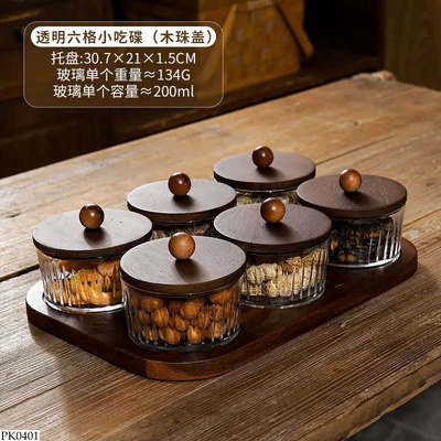 PK0401 SET 6 HỘP ĐỰNG BÁNH KẸO TẾT