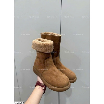 GM0280 BOOT LÓT LÔNG CHO NỮ