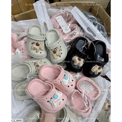 GG8881 SỤC CROCS NGỰA CHO BÉ