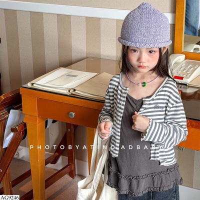 AG9246 ÁO CARDIGAN KẺ ADBABY