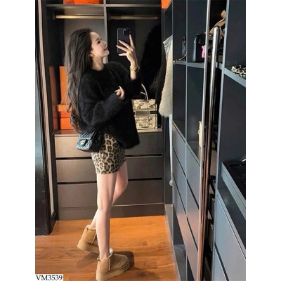 VM3539 CHÂN VÁY DA BEO ANNA
