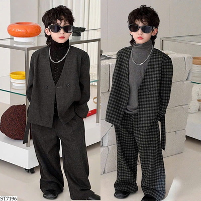 ST7196 SET VEST CÔNG TỬ 