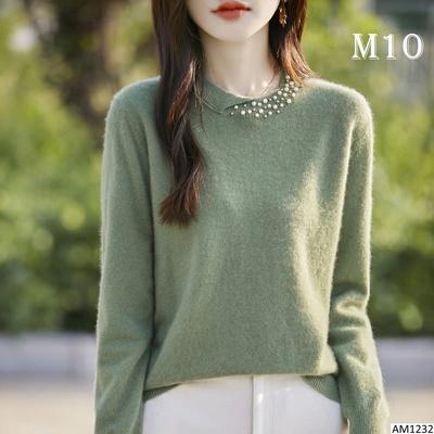 AM1232 ÁO LEN CỔ TRÒN CHO NỮ