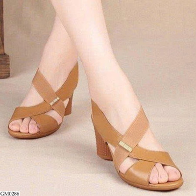 GM0286 SANDAL CAO GÓT QUAI CHÉO 