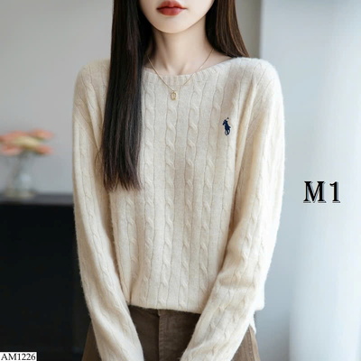 AM1226 ÁO LEN THÊU NGỰA NỮ