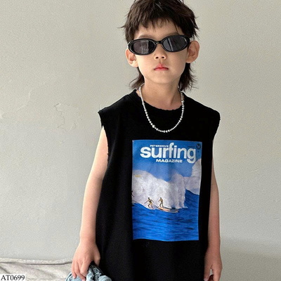 AT0699 ÁO TANKTOP CHỮ CHO BÉ 