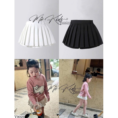 V9029 VÁY SHORT XẾP LY BG