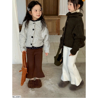 SG1001 SET ÁO LEN MIX QUẦN ỐNG LOE BG