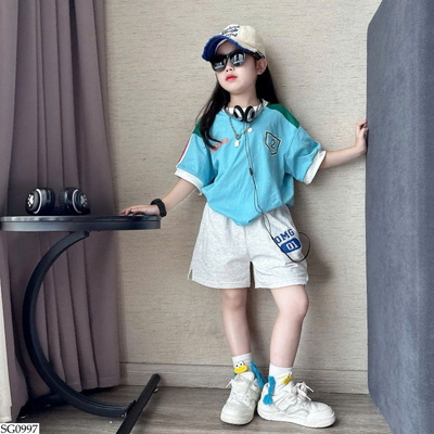 SG0997 BỘ SHORT CHO BÉ GÁI