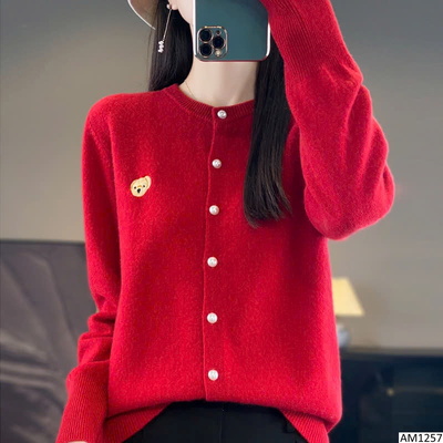 AM1257 ÁO CARDIGAN LEN CHO NỮ