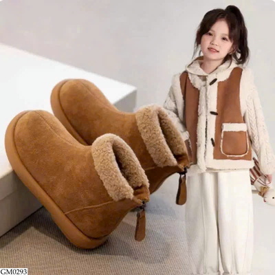 GM0293 GIÀY BOOT CỔ LÔNG BG