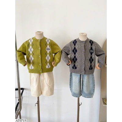 AT0715 ÁO LEN CARDIGAN HỌA TIẾT BT