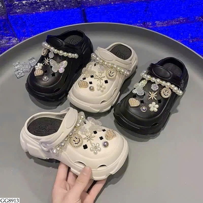 GG8913 SỤC CROCS ĐÍNH CHARM