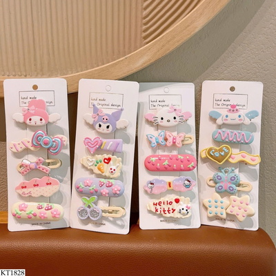 KT1828 KẸP TÓC HOẠT HÌNH SANRIO CHO BÉ