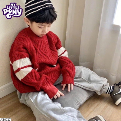 AT0727 ÁO LEN KẺ CHO BÉ LITTLE PONY