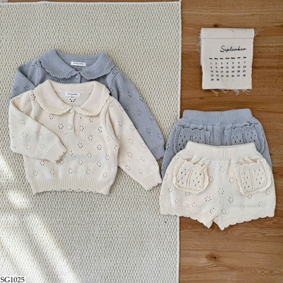 SG1025 SET POLO LEN SZ NHÍ