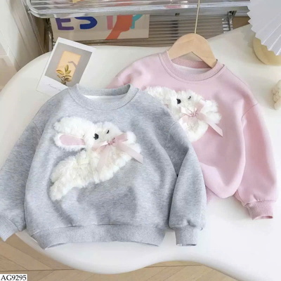 AG9295 ÁO NỈ THỎ LÔNG CHO BG