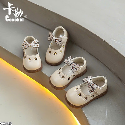 GG8925 GIÀY BÚP BÊ THÊU HOA CHO BÉ