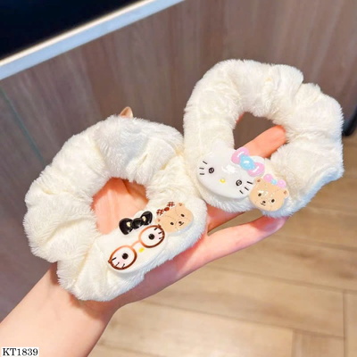 KT1839 BUỘC TÓC SCRUNCHIES KITTY