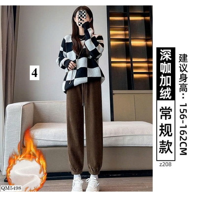 QM5498 QUẦN BO GẤU LÓT LÔNG NỮ