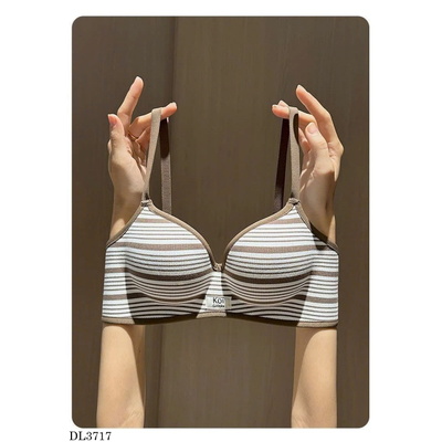 DL3717 ÁO LÓT KẺ SỌC KHÔNG GỌNG