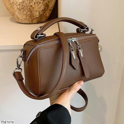 TM7076 TÚI XÁCH MINI DÁNG HỘP KHÓA ĐÔI
