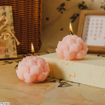 PK0466 CẶP SET NẾN HOA SẼN