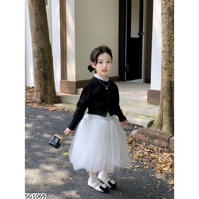 SG1069 SET ÁO CARDIGAN MIX CV VOAN BG