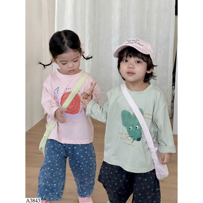 A3843 ÁO THUN HOẠT HÌNH CUTE
