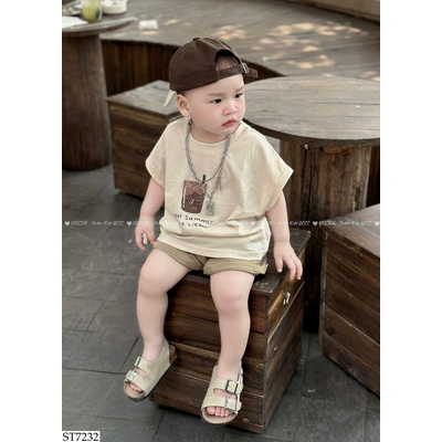 ST7232 SET ÁO TANKTOP MIX QUẦN SHORT BT