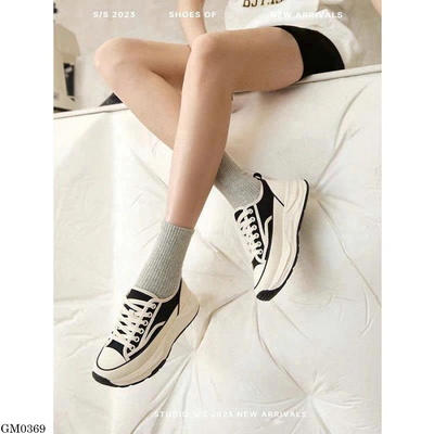GM0369 GIÀY THỂ THAO ĐẾ CAO NỮ