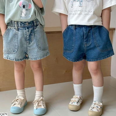 Q479 QUẦN SHORT JEAN CHO BÉ