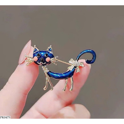 PK0475 CÀI ÁO HÌNH MÈO