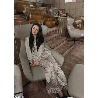 SM4341 BỘ NGỦ PIJAMA DA BEO CHO NỮ