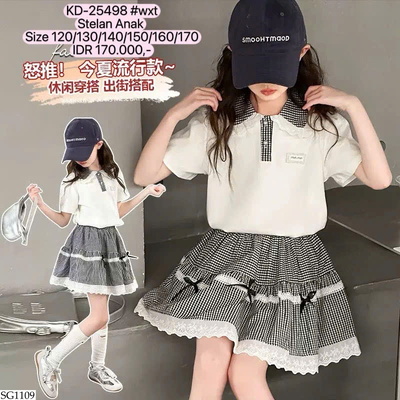 SG1109 SET ÁO POLO MIX CV KẺ CARO