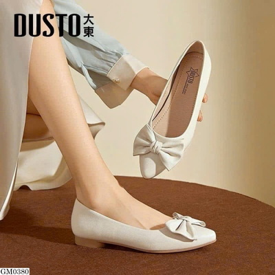 GM0380 GIÀY BÚP BÊ ĐÍNH NƠ DUSTO