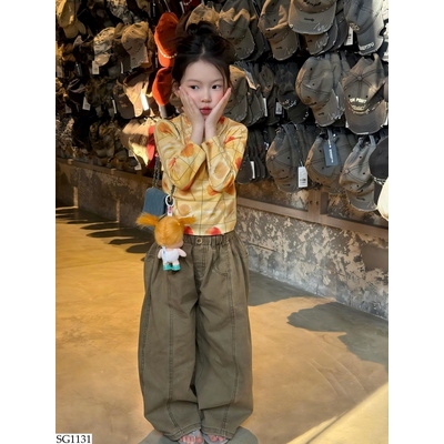SG1131 SET ÁO BI MIX QUẦN CARGO