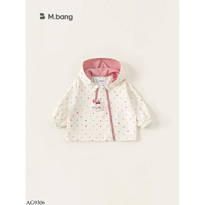AG9306 ÁO KHOÁC CHẤM BI BABYCITY 