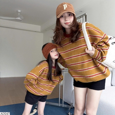 AD247 ÁO LEN KẺ CHO MẸ VÀ BÉ