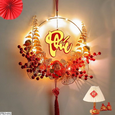 PK0492 DÂY TREO CHỮ TRANG TRÍ TẾT