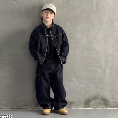 ST7259 SET DENIM CHO BÉ TRAI