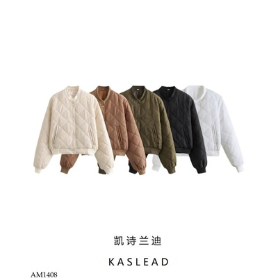 AM1408 ÁO BOMBER TRẦN TRÁM KASLEAD
