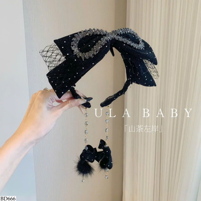 BD666 BỜM TÓC NƠ CHO BÉ